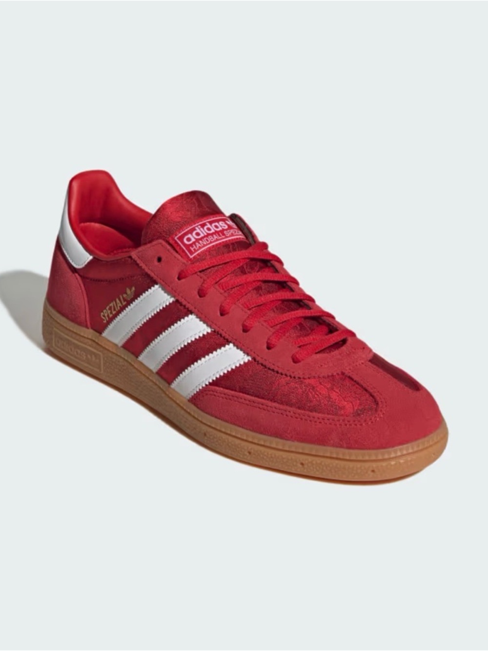 Adidas Handball Spezials - Better Scarlet / Cloud White / Gum - Size 6.5 Women’s